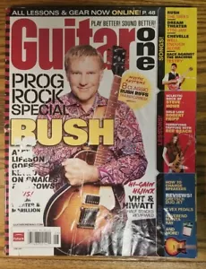 Guitar One June 2007 Rush Dream Theater Rage Against the Machine - Picture 1 of 1