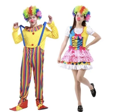 Women Clown Sexy Cosplay Costume Heart Queen Ball Dress - Image 1 of 2