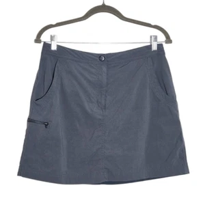 L.L. Bean Gray Hiking Skirt Size 6 Water-Resistant Gray Skort - Picture 1 of 9