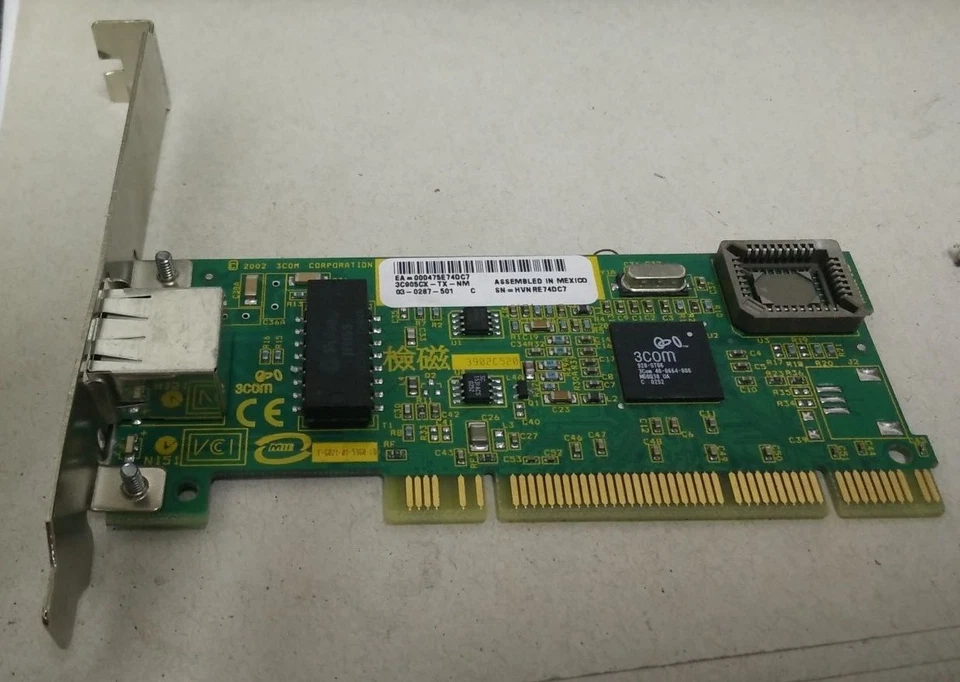3Com 3C905CX-TX-NM PCI Network Interface 10/100Mbps Card - Lot of 5! - Image 1 of 1