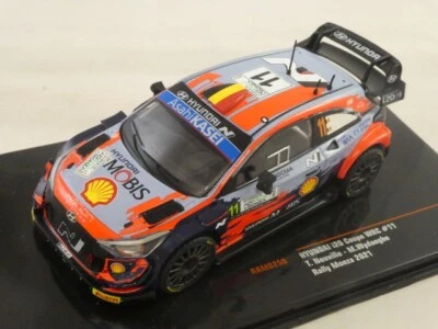 IXO Hyundai i20 Coupé WRC #11 Neuville Rally Monza 2021 1/43 RAM825B - Immagine 1 di 3
