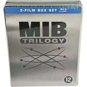 Men IN Black-Trilogie 1997-2012 - Gift Set Blu-Ray Steelbook 3 Films Métalbox B - Picture 1 of 7