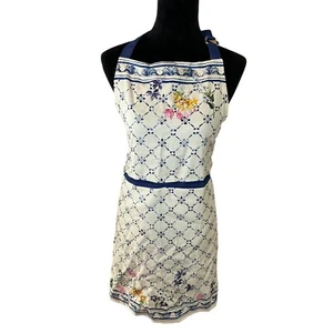 Maison DHermine Floral Print Cotton Apron - Picture 1 of 5
