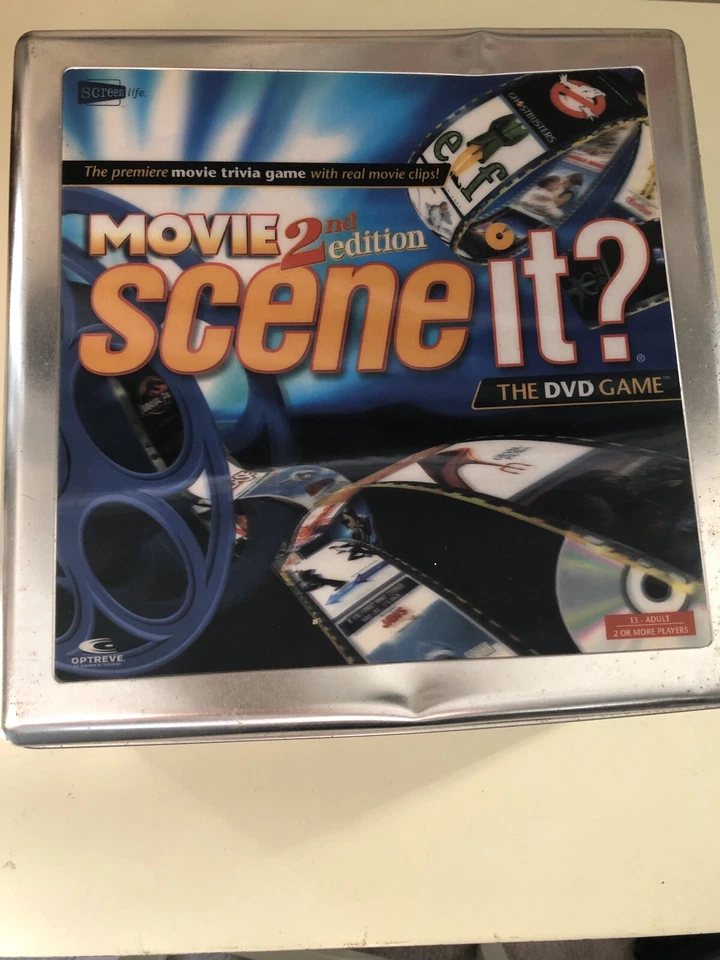 Scene-It-Deluxe-Movie-2nd-Edition-The-DVD-Game**Pre-Owned**Small Dent On Tin - Image 1 of 1