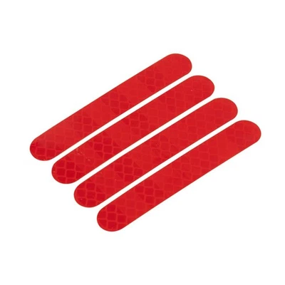 4 PIEZAS Pegatinas Reflectoras para Scooter Ninebot Max G30 Material PVC Impermeable Foto 1 de 4