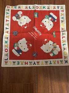 Vintage90s Hello Kitty / Sanrio Handkerchief - Picture 1 of 1