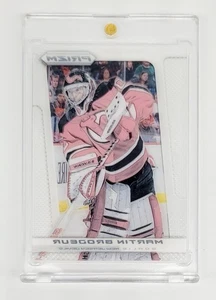 RARO PROTOTIPO DE PRUEBA NEGATIVA 2013 PRIZM NHL MARTIN BRODEUR NUEVA CAMISETA DEVILS - Imagen 1 de 2