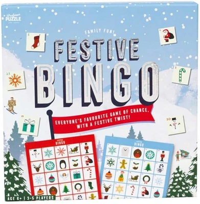 Festive Bingo ~ Christmas Gift / Stocking Filler ~ 6yr - Adult - Image 1 of 3