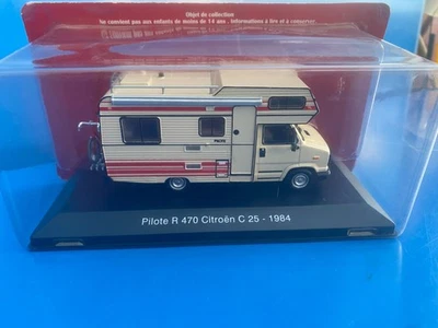 Citroën C 25 Pilota R 470 1984 IXO Camper IXO 1/43 Nuovo - Immagine 1 di 4