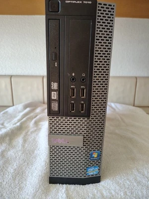 Dell OptiPlex 7010 SFF Desktop Computer. BRC7, Windows 7 Pro, Media, English. - Image 1 of 4