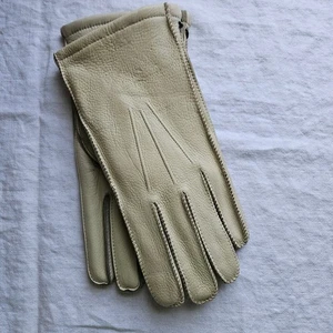New! LL Bean Sta-Soft Deerskin Leather Gloves, Mens XL - Picture 1 of 3