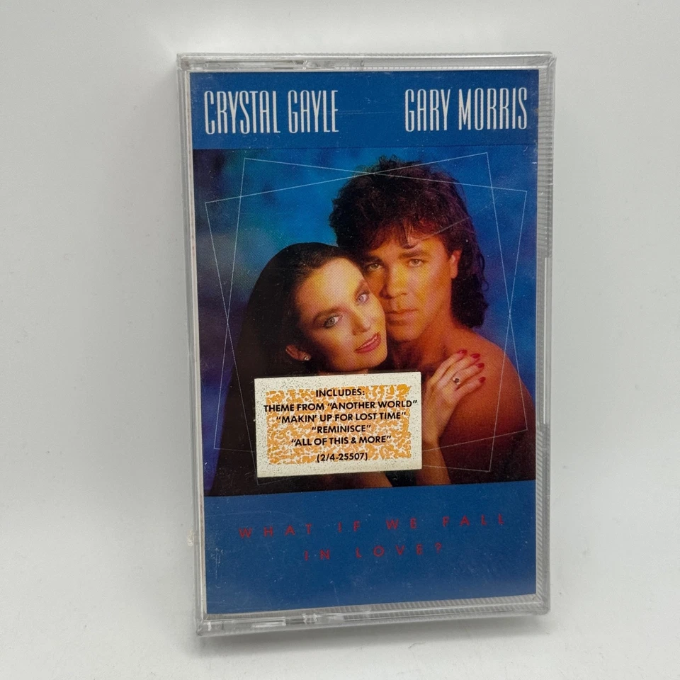 What If We Fall in Love by Crystal Gayle/Gary Morris (Cassette, Jul-1987, Warner Bros.)