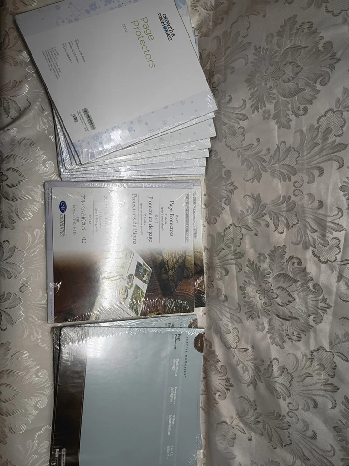 Creative Memories 12x12 Page Protectors  Sealed New Lot Of 12 - Image 1 of 4