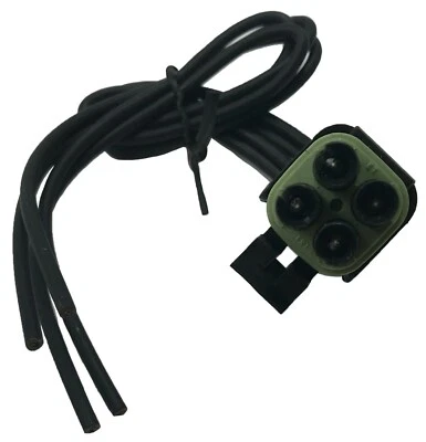 (2) TPS & Idle Air Control Valve Connector GAS Standard S-555 Pigtail Socket - Image 1 of 3