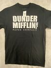 Czarna koszula męska Dunder Mifflin rozmiar medium biuro program telewizyjny prezenty Spencer nowa z metką