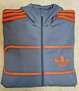 Adidas Mens Small Tracksuit Jacket Track Top Vintage Retro Street Diver - Picture 1 of 10