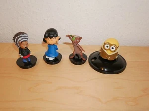 4 x Topper - Figuren für Kino Becher CINEMA MOVIE CUP / Minions Ice Age Peanuts - Bild 1 von 1