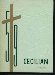 Detroit MI St. Cecilia High School Jahrbuch 1959 Michigan  - Bild 1 von 2