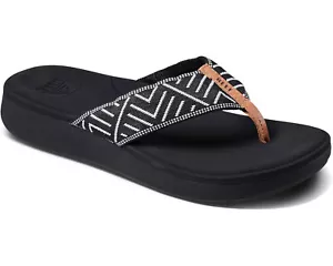 Reef Cushion Cloud Damen-Flip-Flop-Sandale CJ3581 Farbe schwarz brandneu - Bild 1 von 7