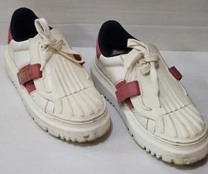 Christian Dior White Leather Sneakers Europe Size 36.5 Dior ID - Picture 1 of 12
