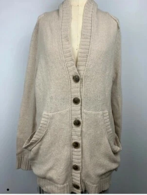 Cárdigan Inhabit NY Marfil Gran Tamaño Cachemira Alpaca S Nuevo con Etiquetas  Foto 1 de 4