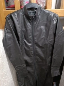 Lederoverall eches Leder Schwarz Größe S bis 3Xl - Bild 1 von 7