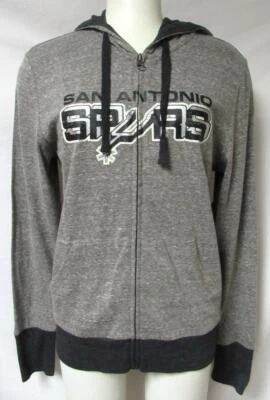 Touch by Alyssa Milano San Antonio Spurs Women's Size M Full Zip Hoodie A1 3385 - Image 1 of 4