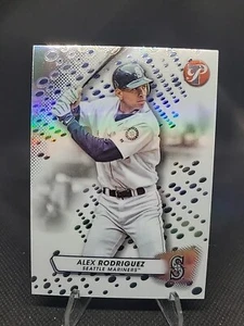 2023 Topps Prístino Alex Rodríguez Plata Refractor Marineros de Seattle - Imagen 1 de 2