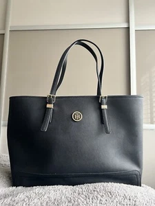 Tommy Hilfiger Dark Navy Blue Tote Bag - Picture 1 of 1