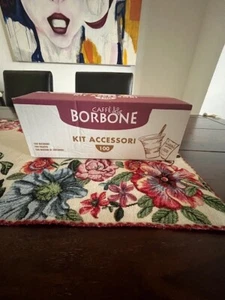 Borbone KIT Accessor 100 Becker / Rührstab /Zucker Für Kaffee - Bild 1 von 5