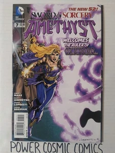 Sword of Sorcery #7 (DC Jun 2013) VF/NM  Amethyst - Picture 1 of 2