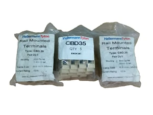 15 x Hellermann TytonType CBD.35 Terminal Block 35 mmsq 101A * - Picture 1 of 5