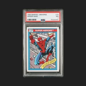 1990 Marvel Universe #29 Spider-Man | Series 1 | Super Heroes | Impel - Picture 1 of 2