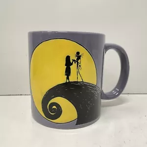 Taza de cerámica Pesadilla antes de Navidad Jack & Sally esmalte Moon Hill 20 oz Disney - Imagen 1 de 5