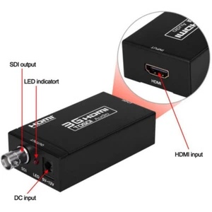 HDMI To SDI Video Converter BNC SDI/HD-SDI/3G-SDI Adapter 1080P Camera Theater - Bild 1 von 8