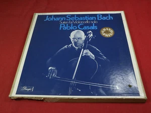 Bach SUITEN FÜR VIOLONCELLO SOLO Casals - Dacapo Germany 3 LP-Box sehr gut - Bild 1 von 4