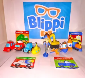 Blippi Figur 14er Set mit 10 Figuren und 4 Aufklebern - Bild 1 von 7