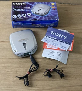 Sony Discman D-E445 Tragbarer CD-Player ESP2 OVP - bitte lesen - - Bild 1 von 11