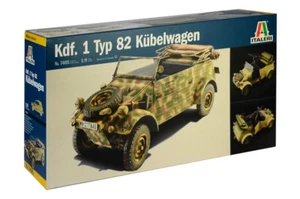 Kdf.1 Typ 82 K?belwagen 1:9 Plastic Model Kit ITALERI - Foto 1 di 1