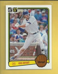 Kris Bryant 2017 Donruss '83 Retro Variations Card # RV-5 Chicago Cubs Baseball - Picture 1 of 2