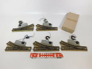 5x Märklin H0 00 AC E-Weiche (M-Gleis) für 3600/800, geprüft, gebraucht #CL367-2 - Bild 1 von 5
