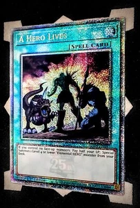 A Hero Lives RA04-EN087 Quarter Century Rare 1st Edition Yugioh - Picture 1 of 1