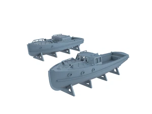 1/144 Model Upgrade Parts German Admiral Graf Spee Battleship Shipborne Boat - Bild 1 von 3