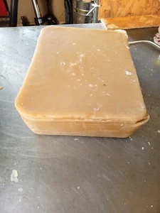 Cera d'api per fare le tue candele 1 kg pronta da sciogliere colore giallo scuro - Foto 1 di 8