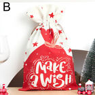 Christmas Drawstring Gift Bags Cookies Candy Gift Packaging Storage Bags Pouch