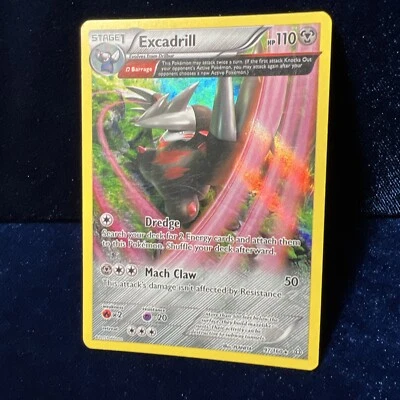 Excadrill 97/160 Primal Clash Holo Full Art Pokemon Card - Image 1 of 4
