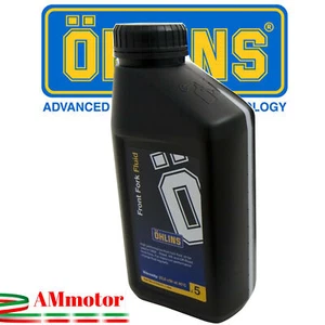 Olio Forcella Ohlins 5 1330 1 LITRO Sospensioni Per Moto Sintetico - Foto 1 di 2