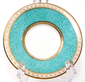 Wedgwood Ulander Powder Turquoise Saucer Porcelain 4.75" Bone China England - Picture 1 of 4