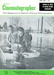 AMERICAN CINEMATOGRAPHER MAGAZINE * APRIL 1960 * COLORTRAN LIGHTING - Picture 1 of 1