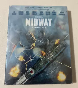 Midway (Blu-ray/DVD/ 2020) Steelbook Woody Harrelson, Patrick Wilson, Nick Jonas - Picture 1 of 2